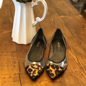 Brazilian Cheetah print flats